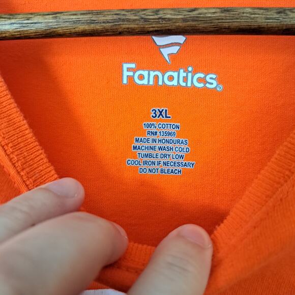 Fanatics Orange MLB Baltimore Orioles 23 Postseason Take October T-Shirt Wms 3X - Picture 4 of 4